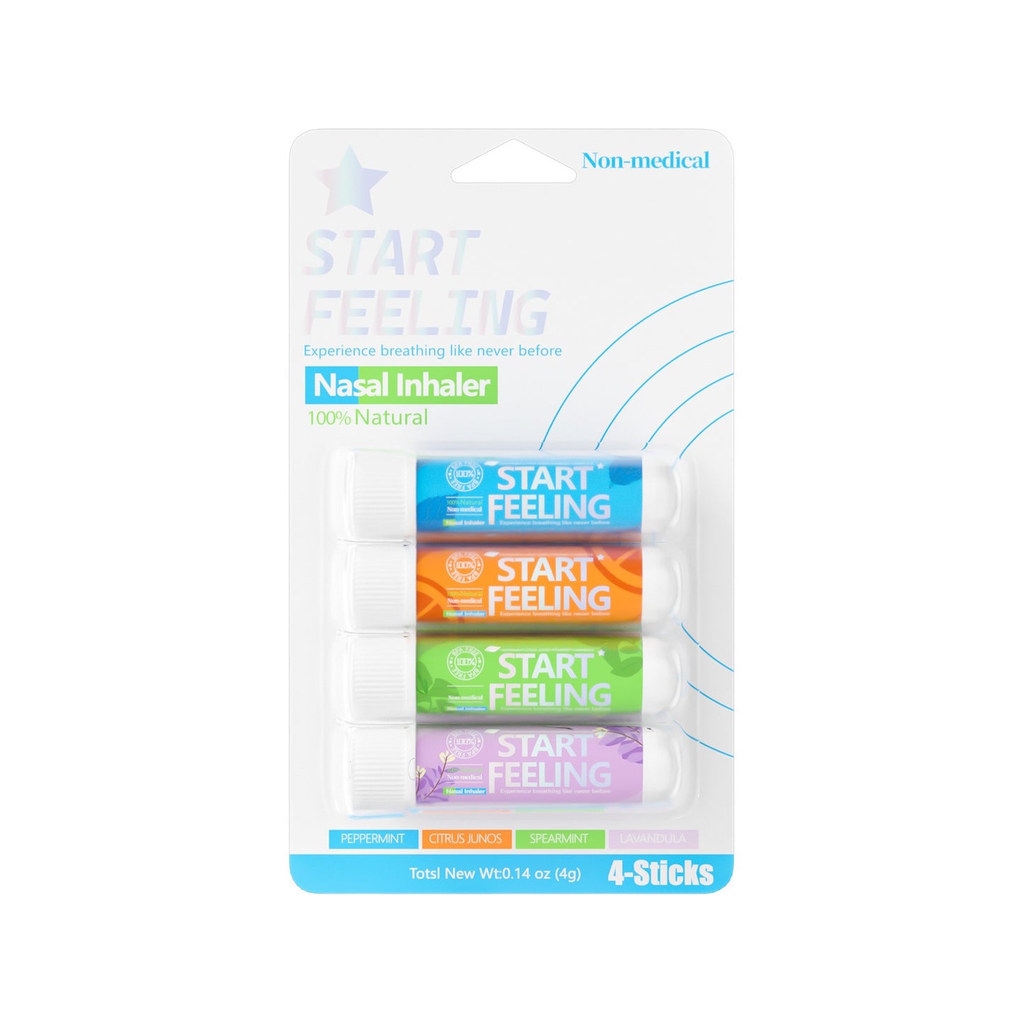 Peppermint essential oil nasal unblock