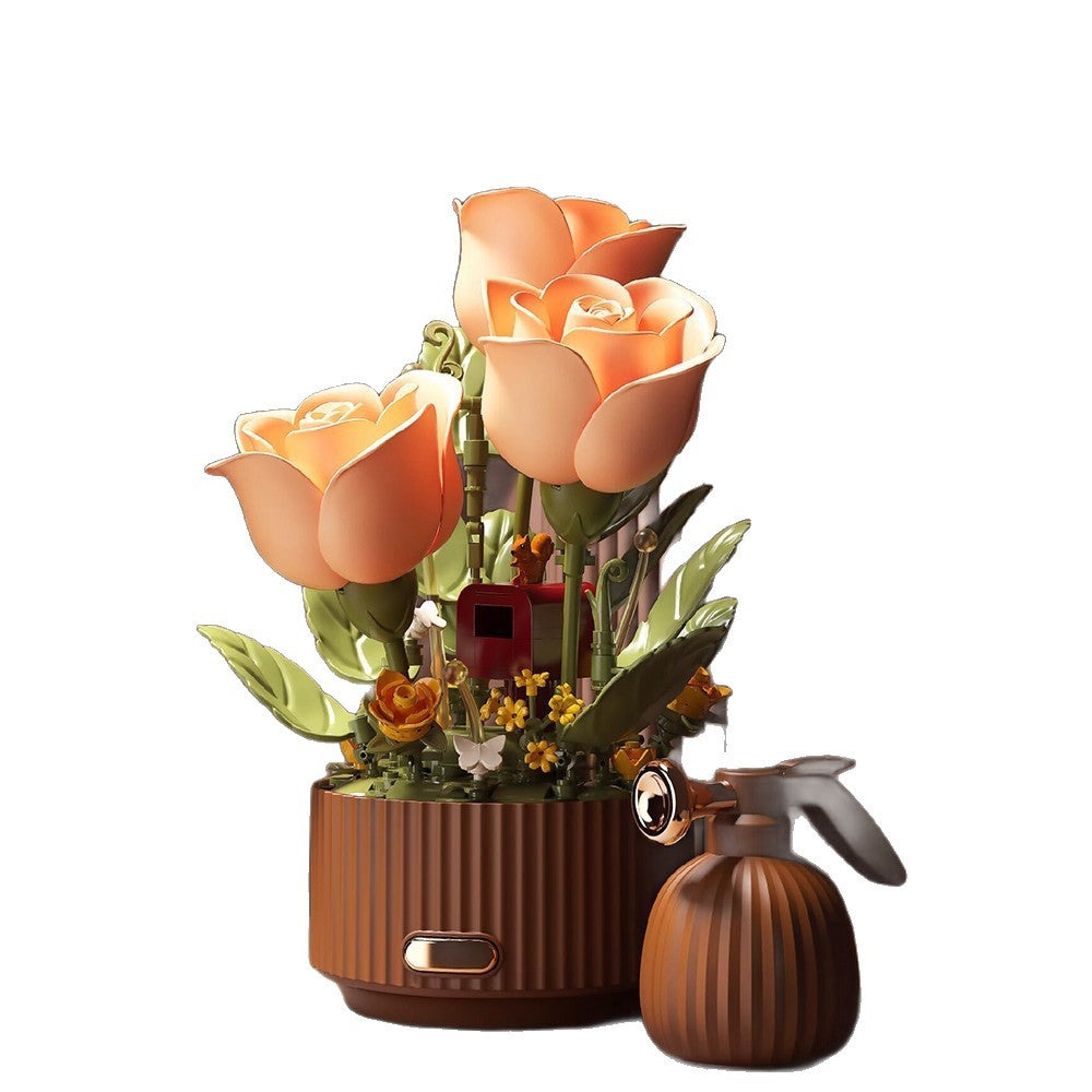 Eternal flower building blocks