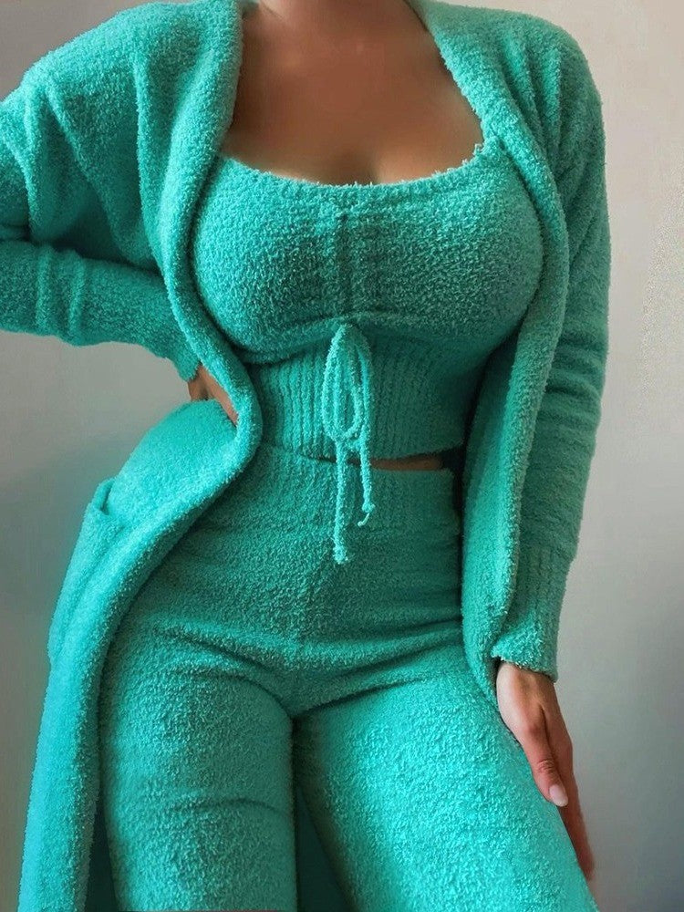 Women's Casual Long Sleeve Tracksuit Set