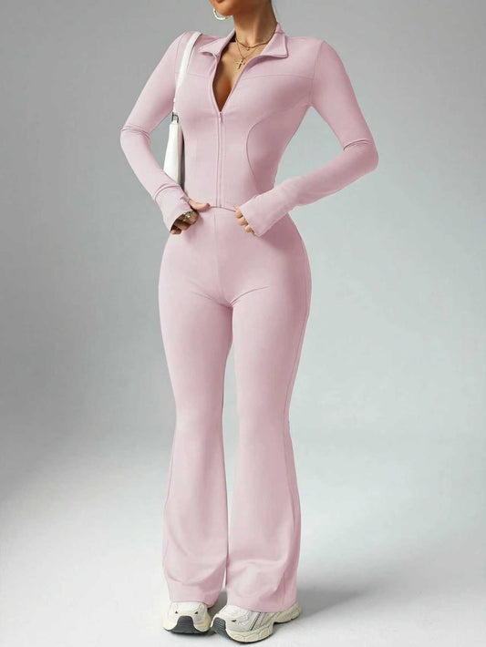 Long-Sleeved Fitness Suit