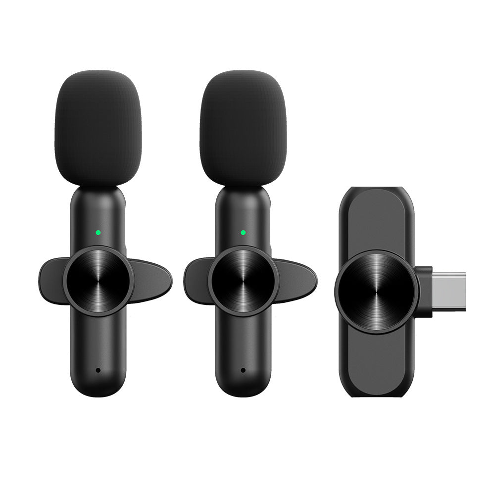 Mini Wireless Clip-on Microphone for Phone Recording