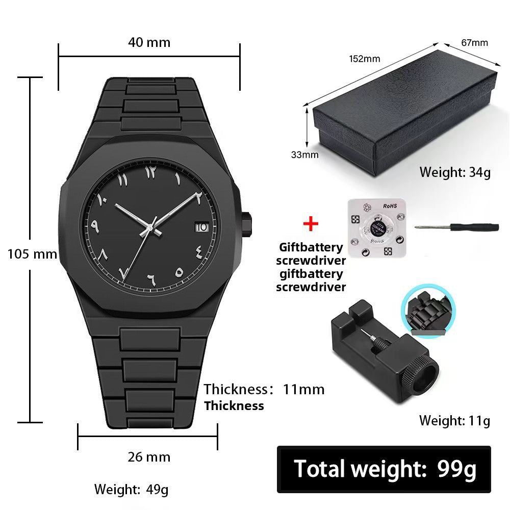 Men's quartz watch