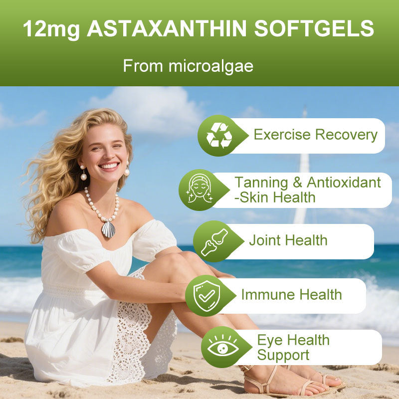 Astaxanthin softgels