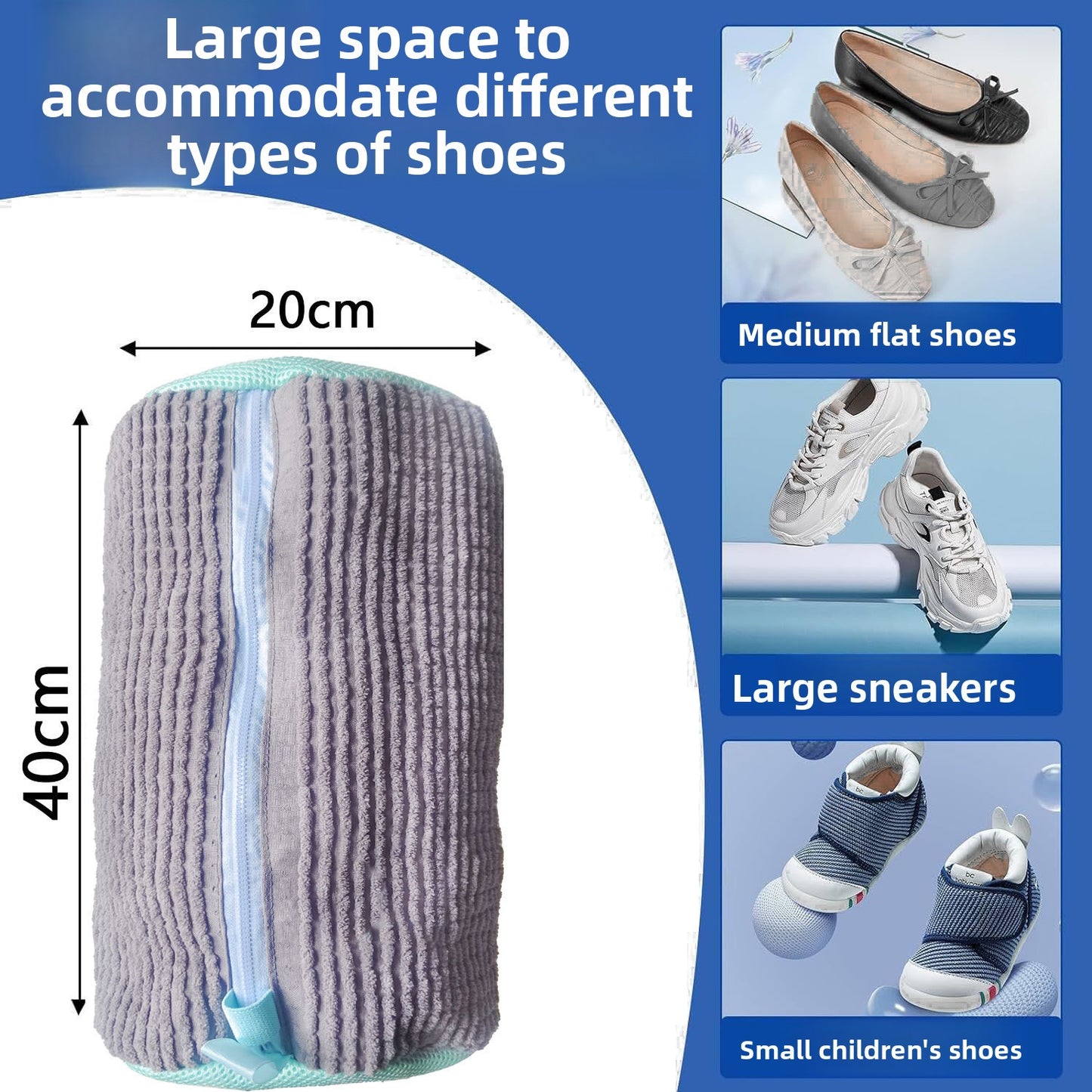 Laundry bags, shoe care bags