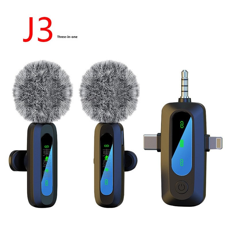 Mini Wireless Clip-on Microphone for Phone Recording