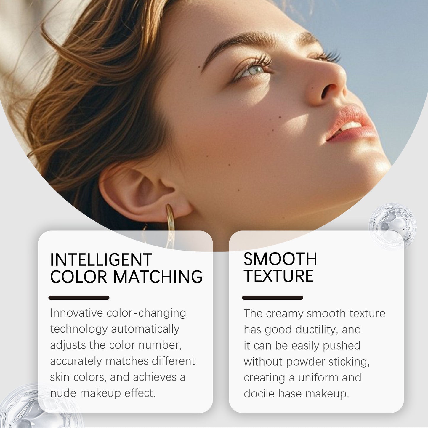 Two-in-One Color-Changing Foundation Stick