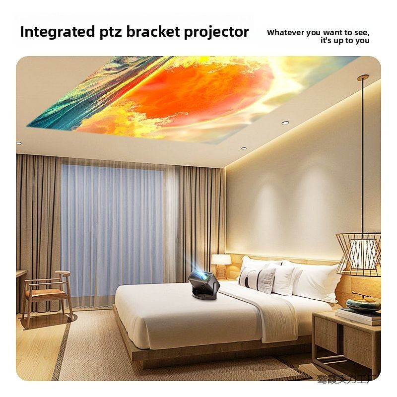 Smart HD Home Theater Projector with AI Voice Control