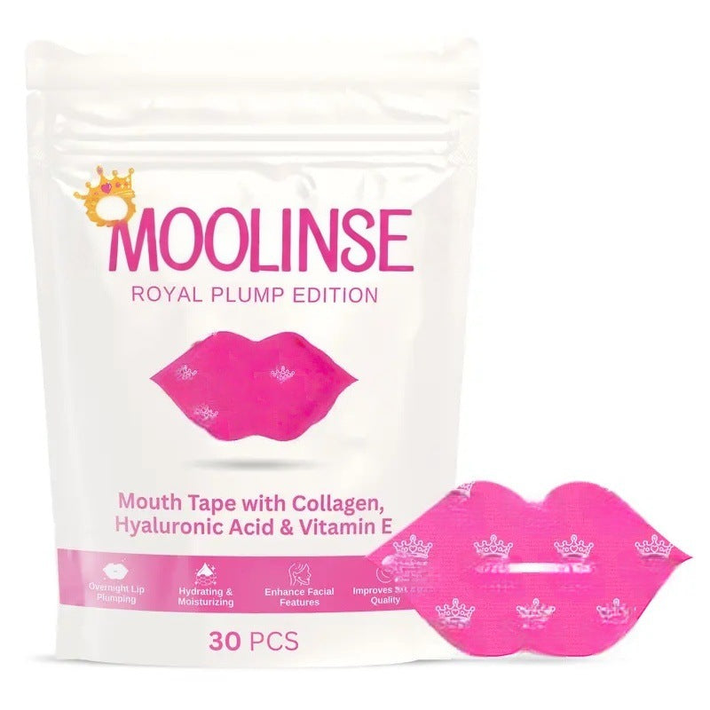 Overnight lip moisturizing patches