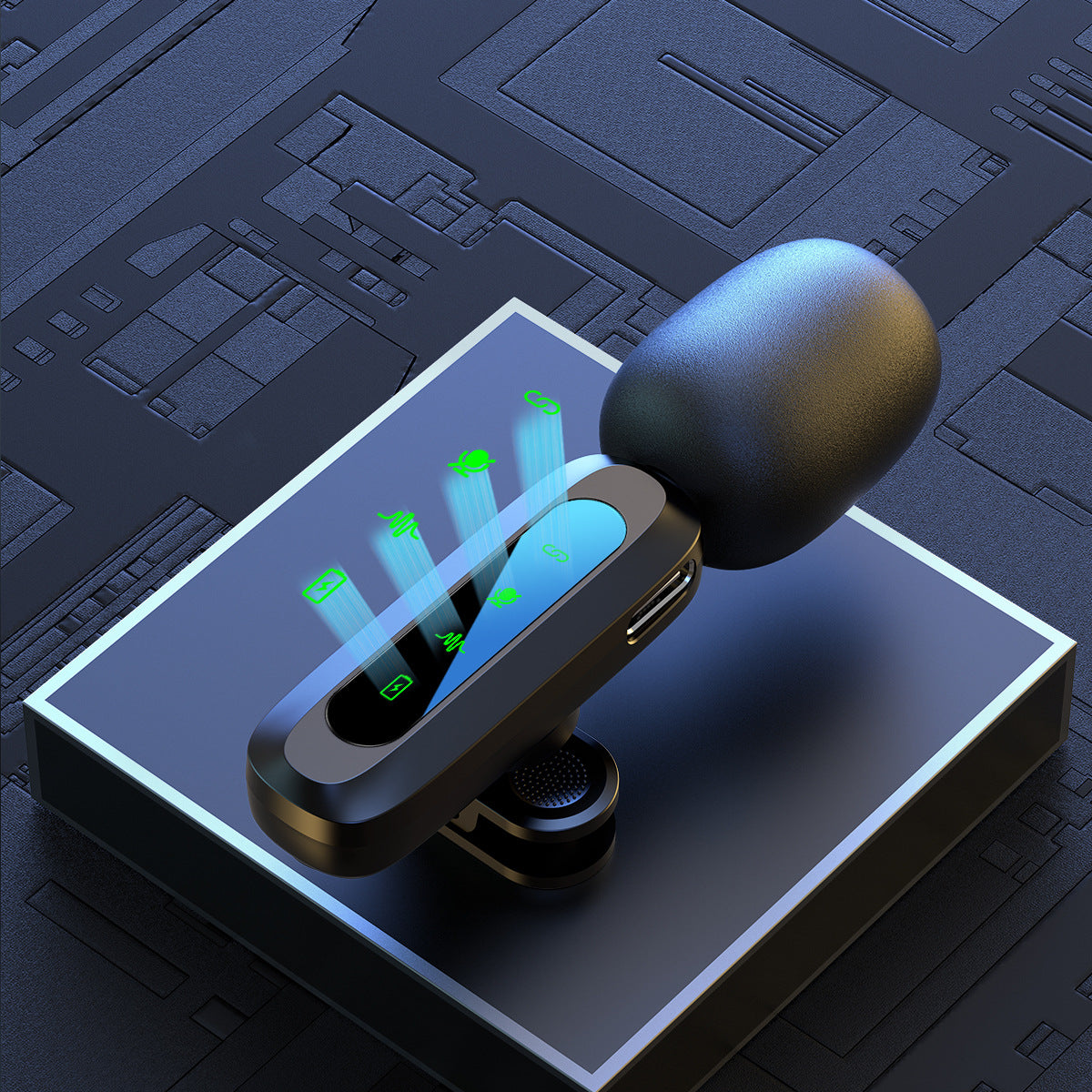 Mini Wireless Clip-on Microphone for Phone Recording