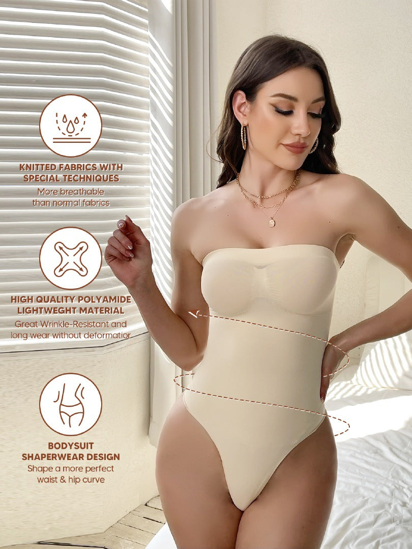 Seamless Shapewear Bodysuit for Women