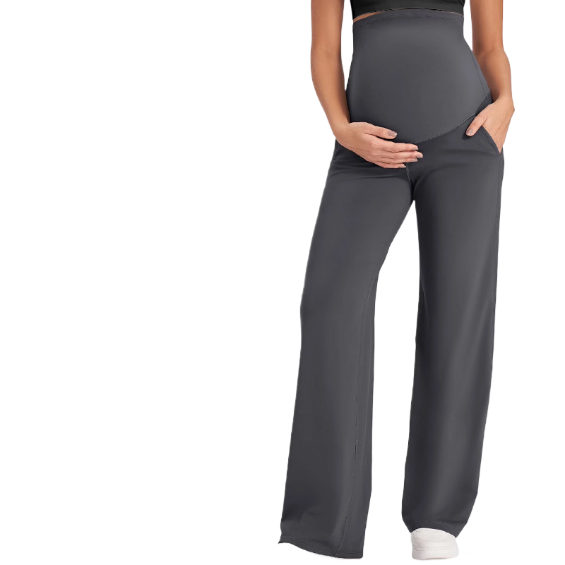 Pregnant women's casual wide-leg pants