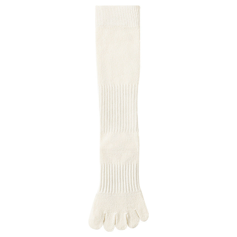 Long Five-Finger Yoga Socks