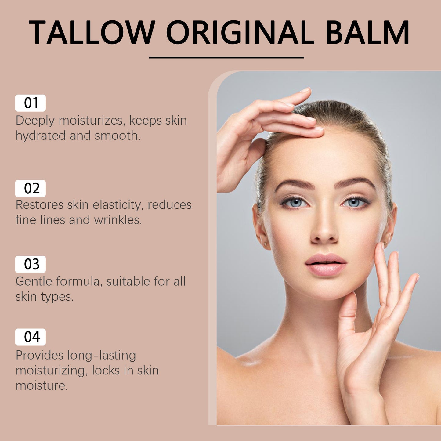 Beef tallow honey Moisturizing cream