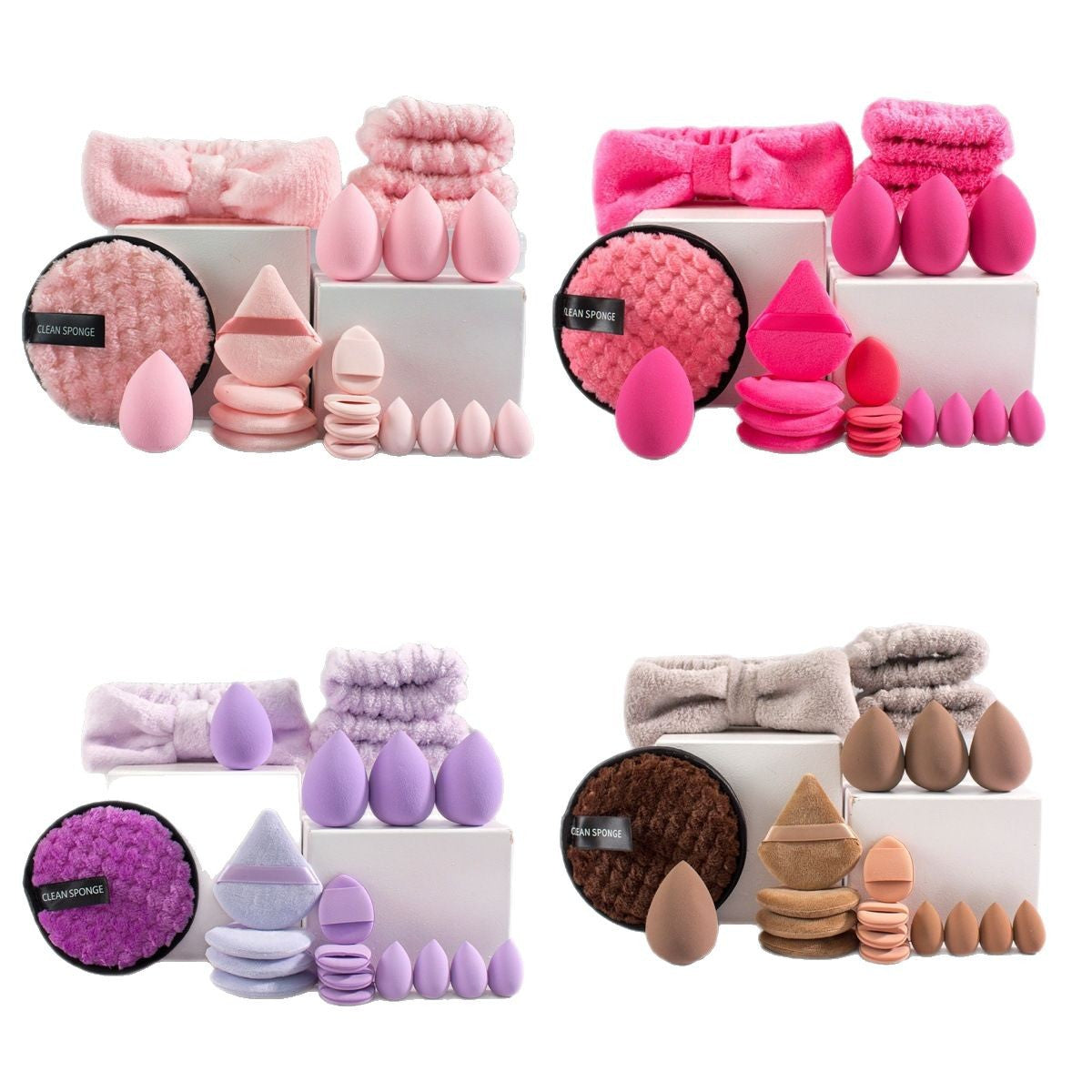 Makeup Sponge and Brush Set