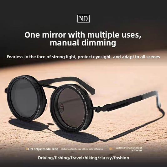 Adjustable light reduction sunglasses