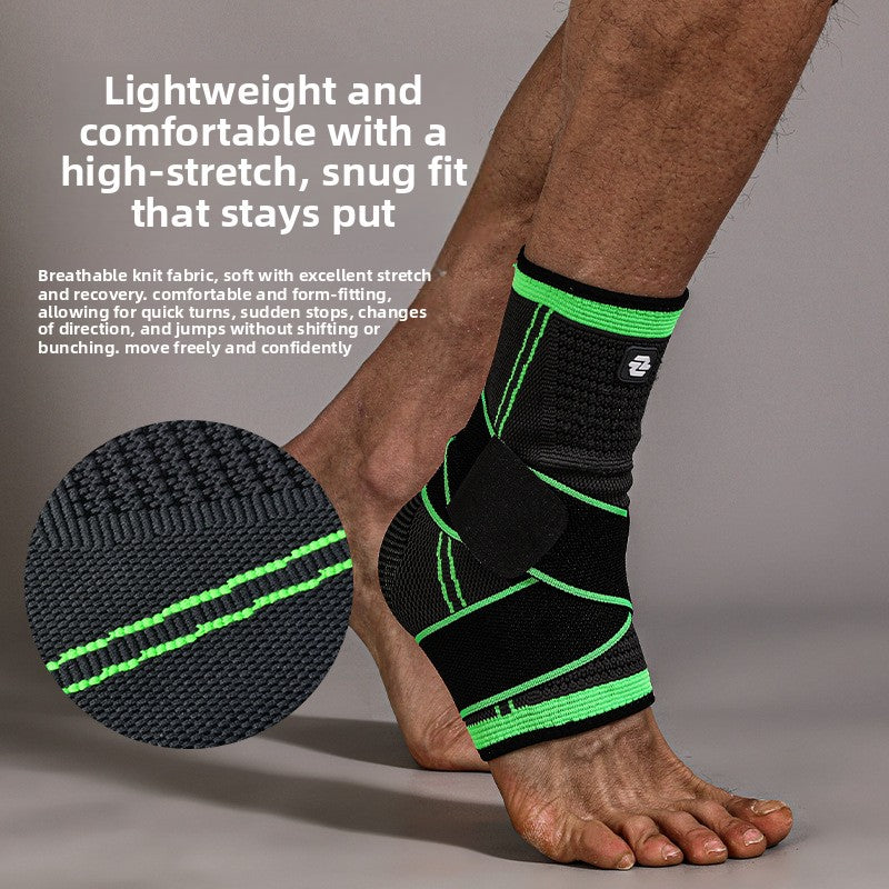 Ankle Support Brace Double Strap Compression