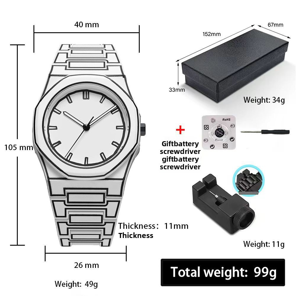 Men's quartz watch