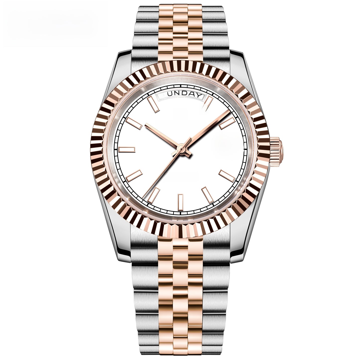 Men's fully mechanical wristwatch