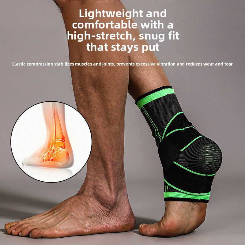 Ankle Support Brace Double Strap Compression