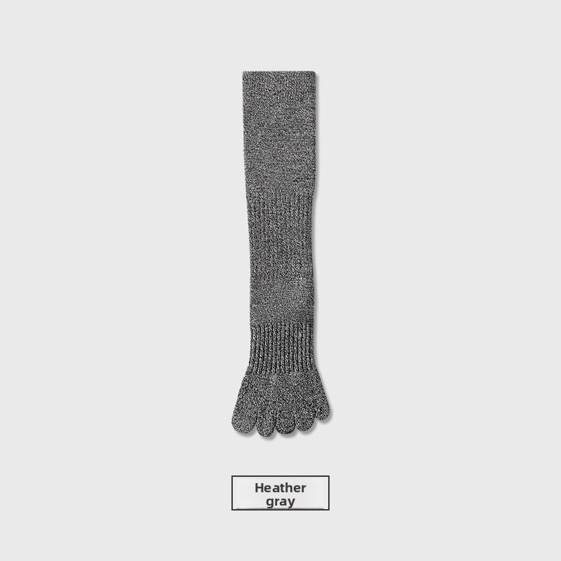 Long Five-Finger Yoga Socks