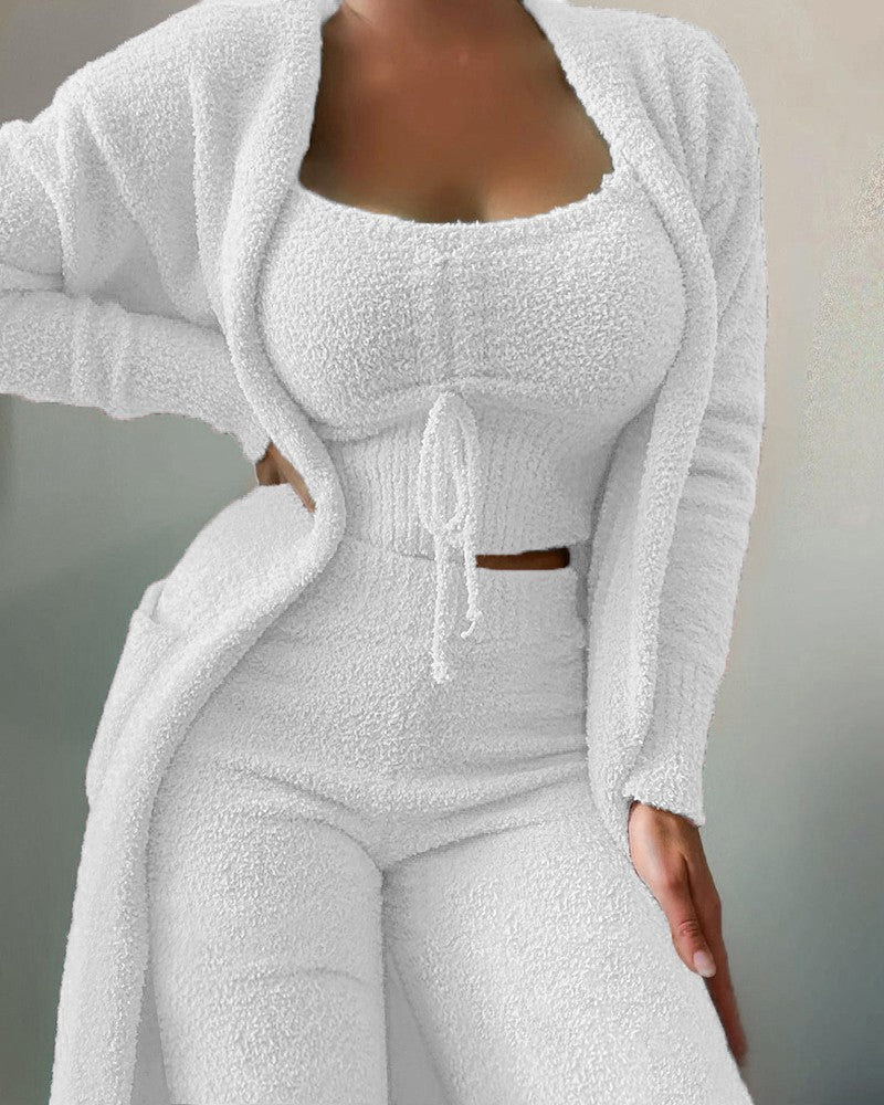 Women's Casual Long Sleeve Tracksuit Set