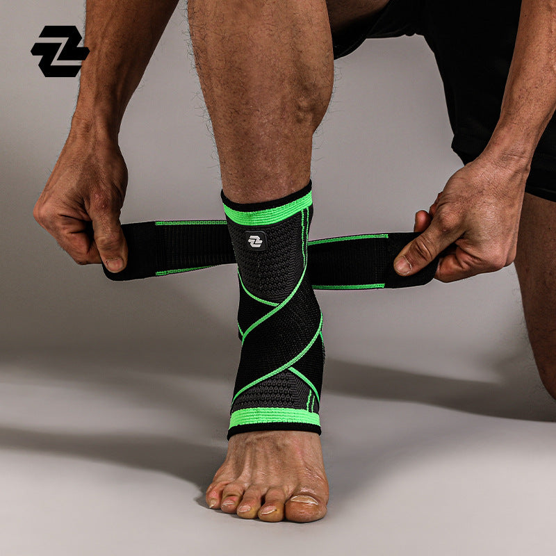 Ankle Support Brace Double Strap Compression