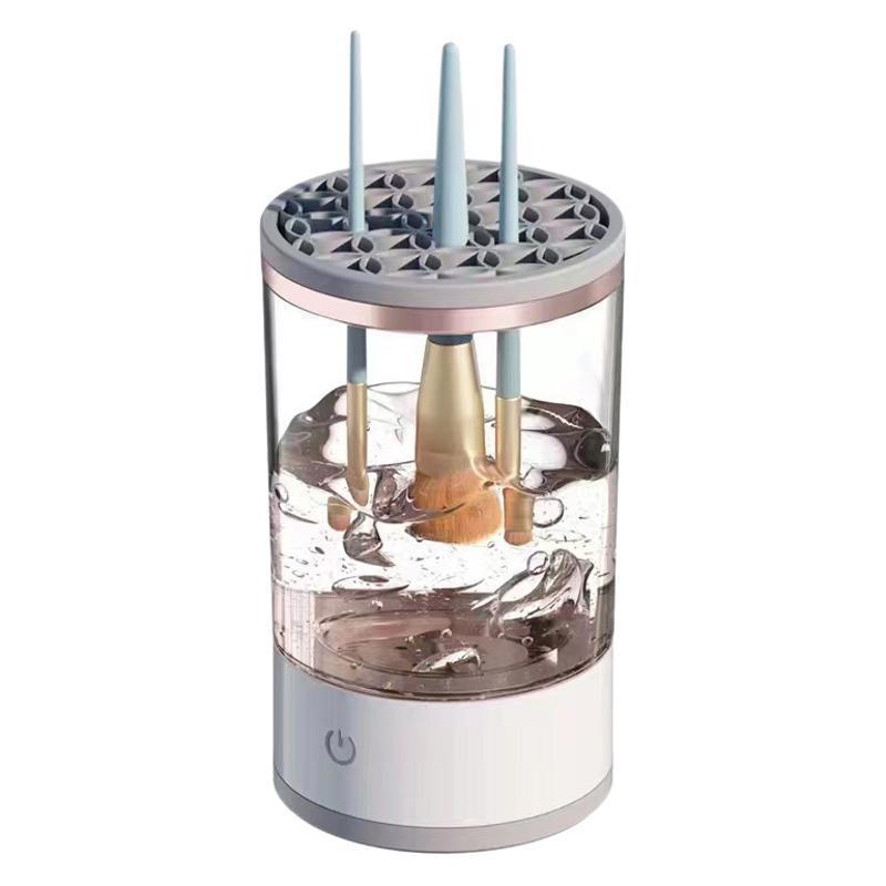 Electric brush cleaner