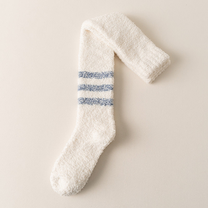 Coral Fleece Long Knee Warm Socks
