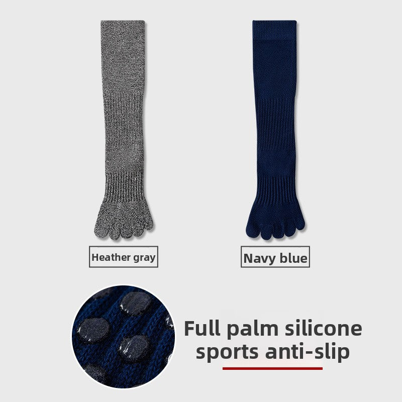 Long Five-Finger Yoga Socks