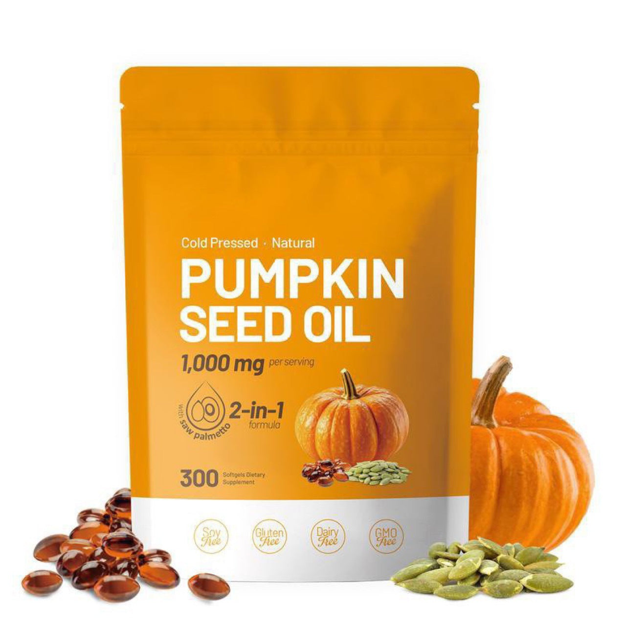 Pumpkin Seed Oil Soft Capsules