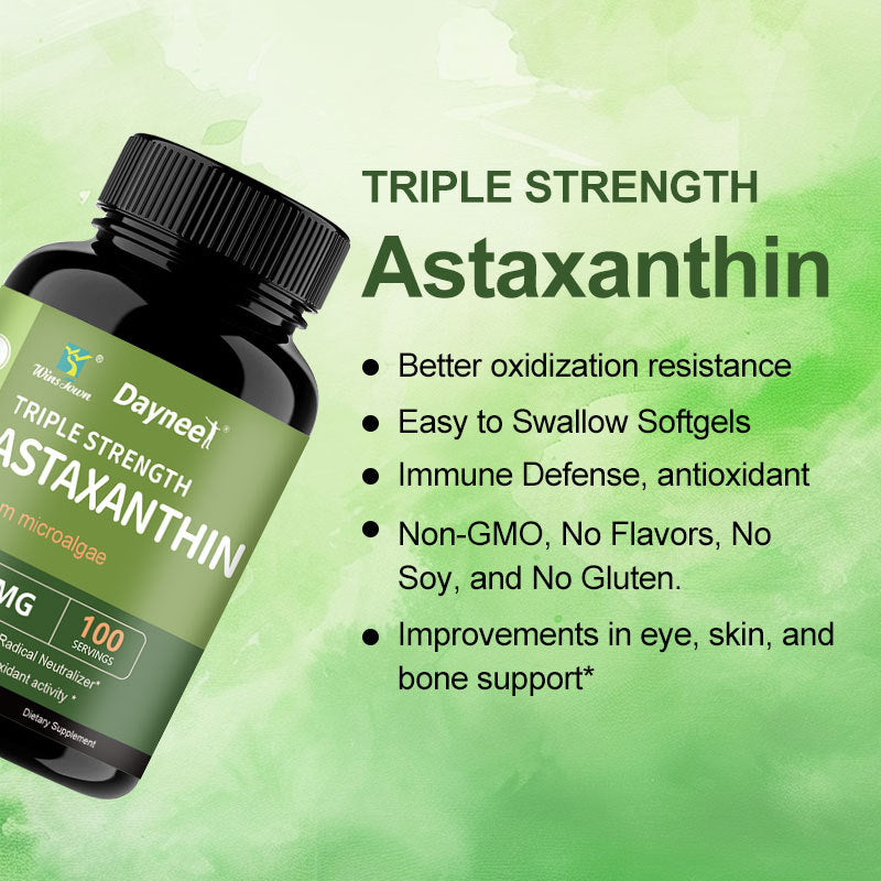 Astaxanthin softgels