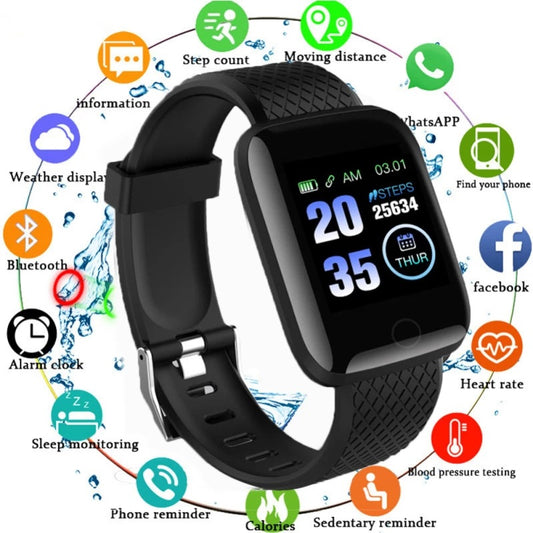 116Plus Smart Bracelet with Color Screen Heart Rate Monitoring