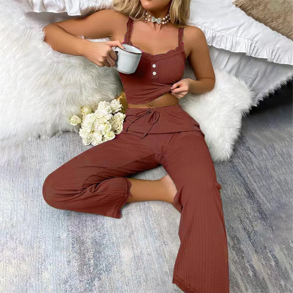 Two-piece home wear set