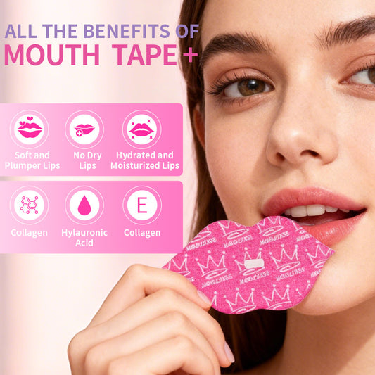 Overnight lip moisturizing patches