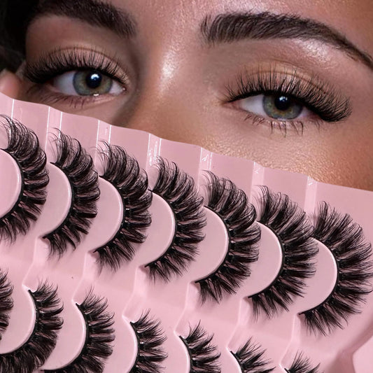 Natural, thick, and realistic false eyelashes