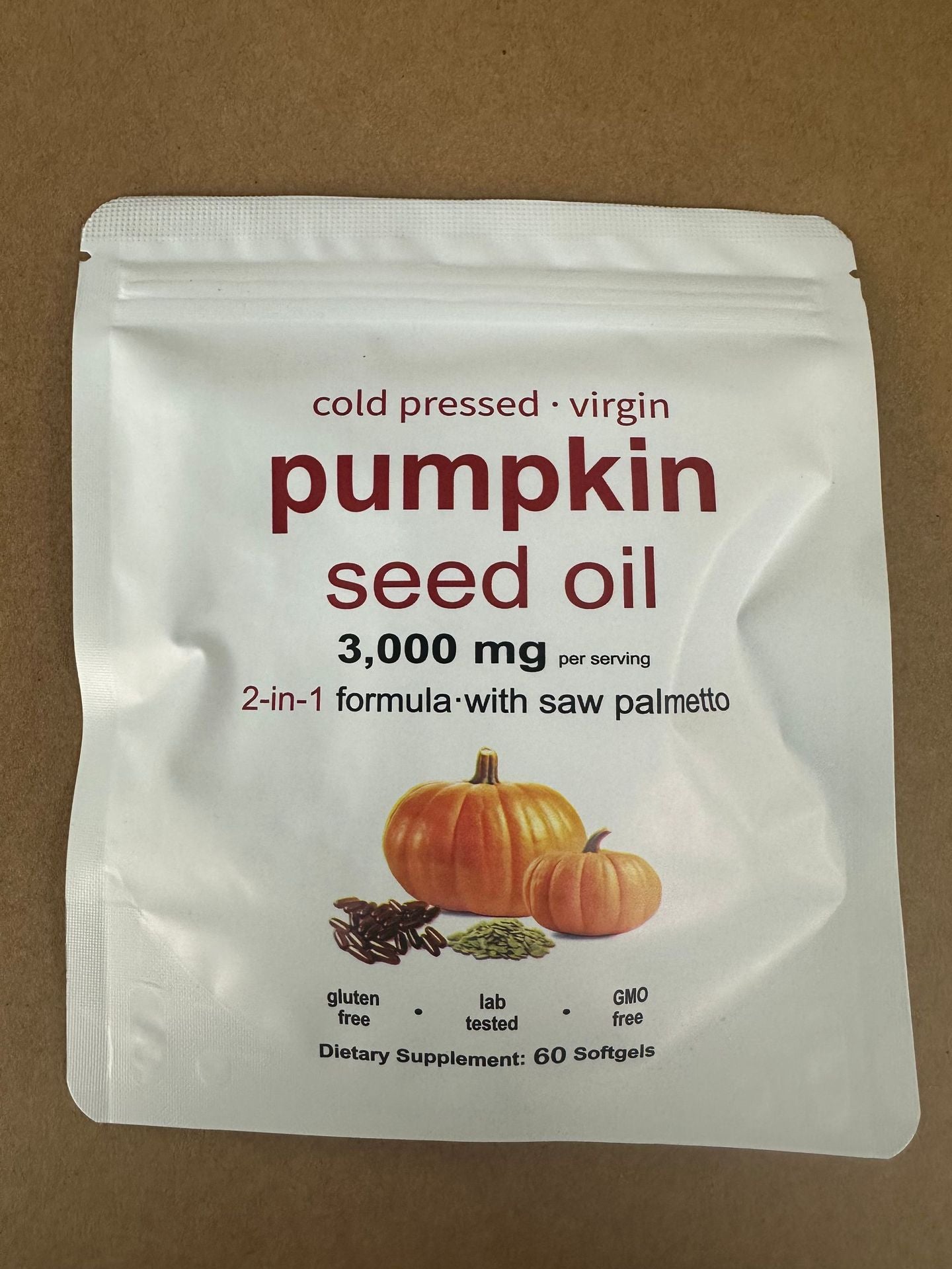 Pumpkin Seed Oil Soft Capsules