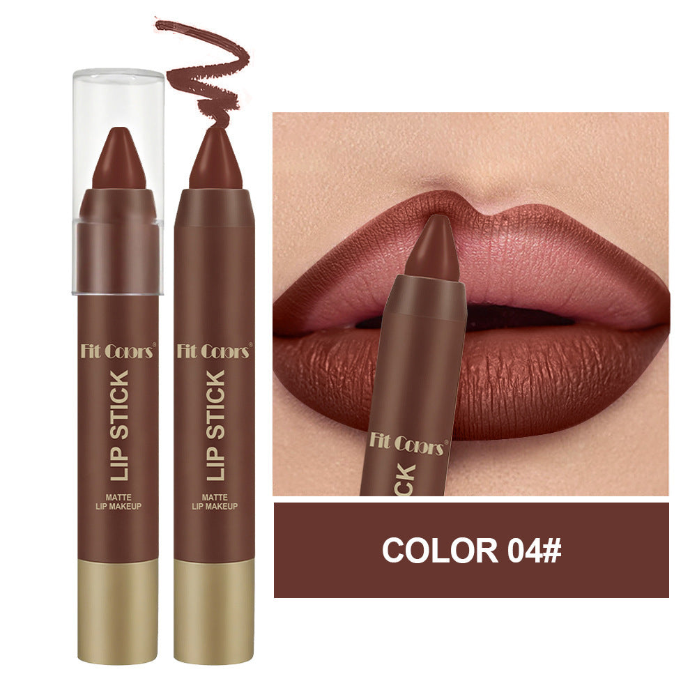 Matte Chocolate Lipstick 6 Colors