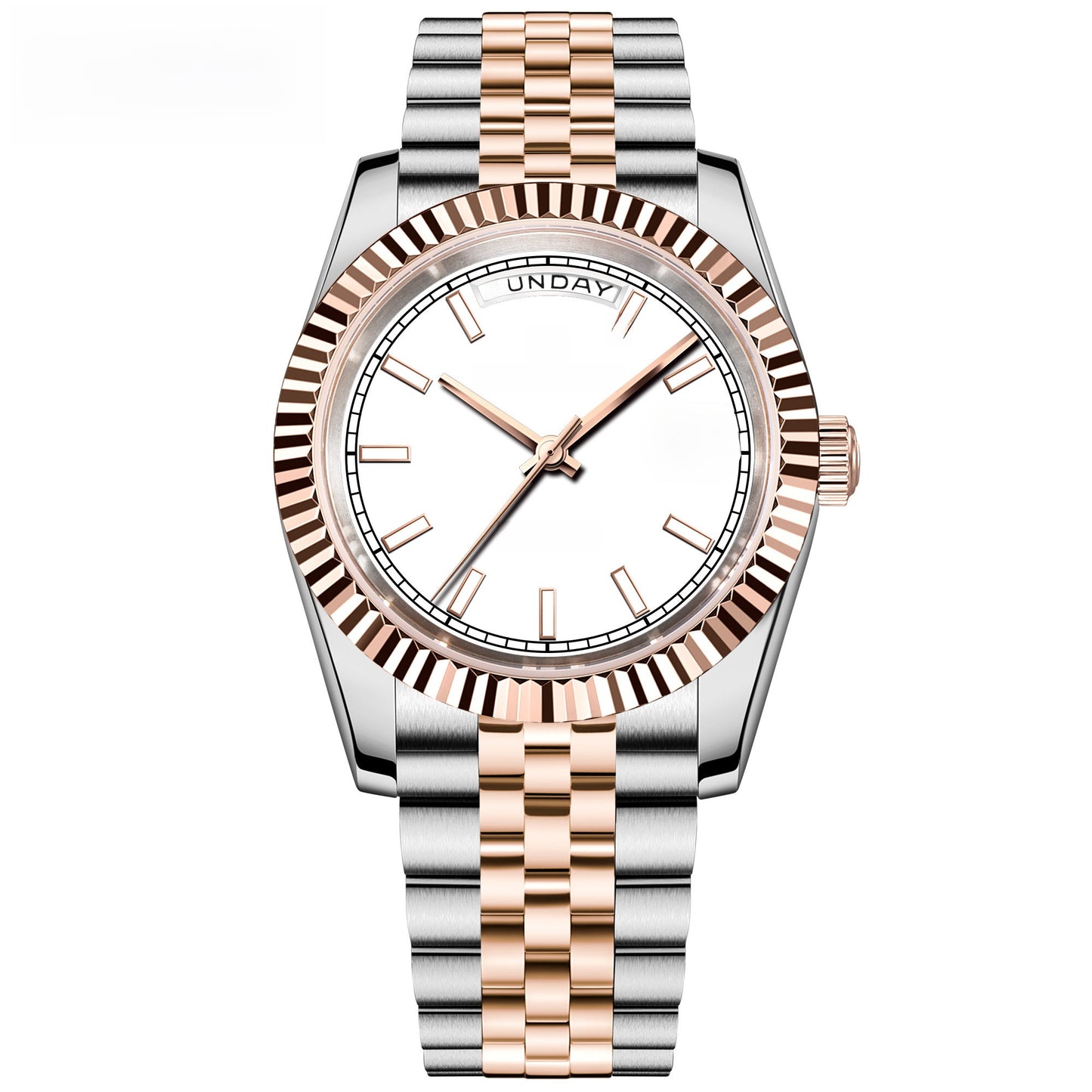 Men's fully mechanical wristwatch