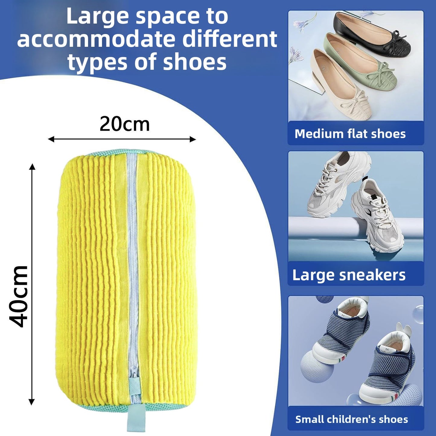 Laundry bags, shoe care bags