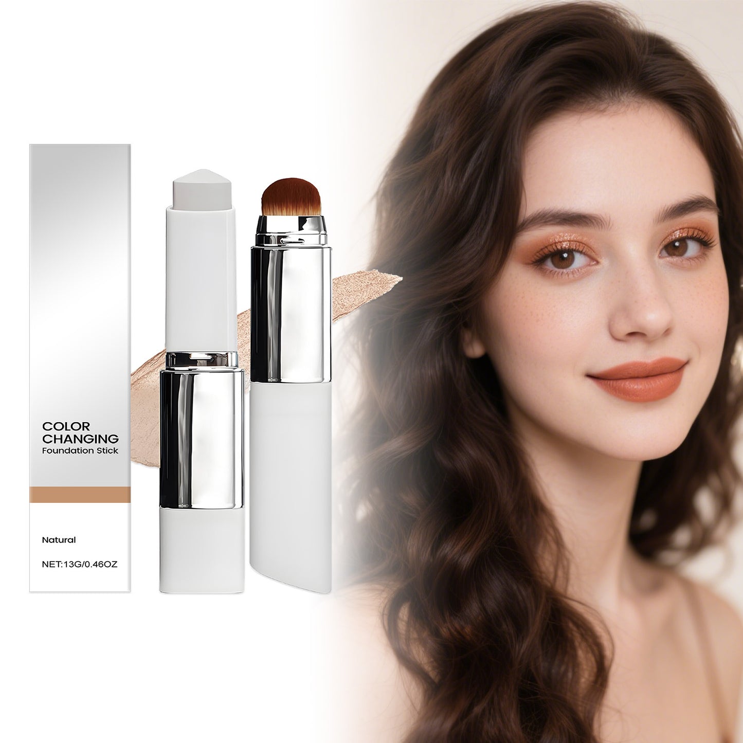 Two-in-One Color-Changing Foundation Stick