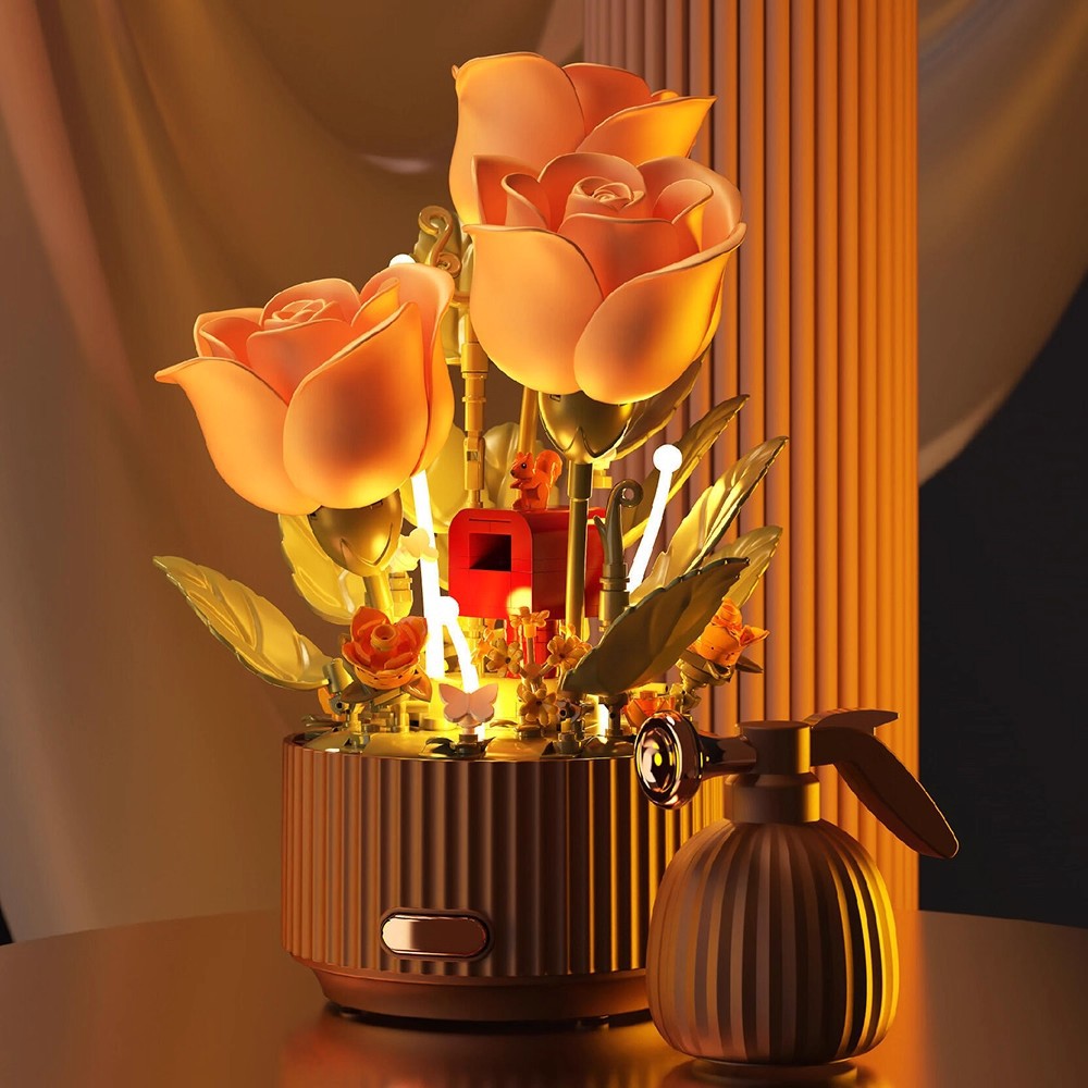 Eternal flower building blocks