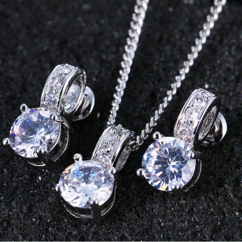 Zircon Jewelry Set