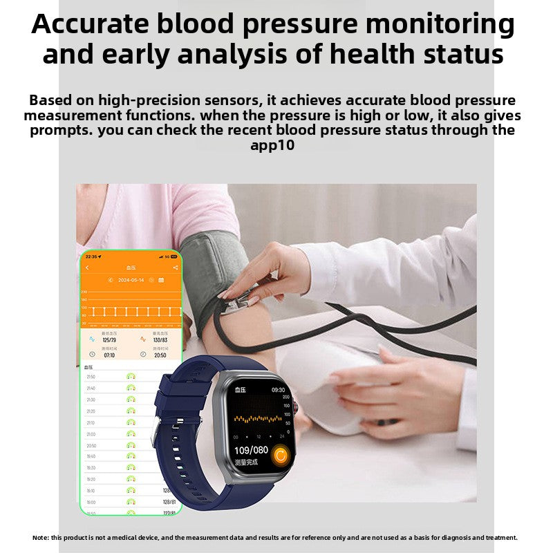 ET585 Smart Watch with ECG and Health Monitoring