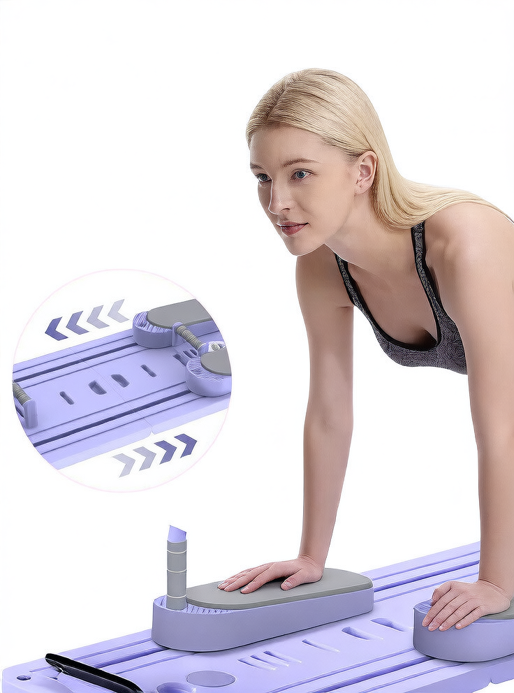 Foldable Multifunctional Abdominal Exercise Wheel