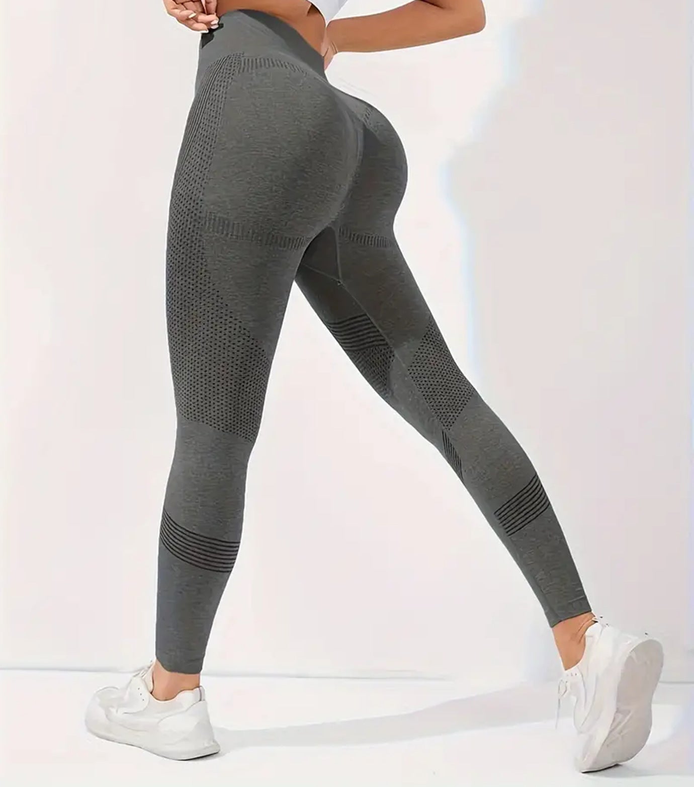 High-waisted buttock-raising yoga pants
