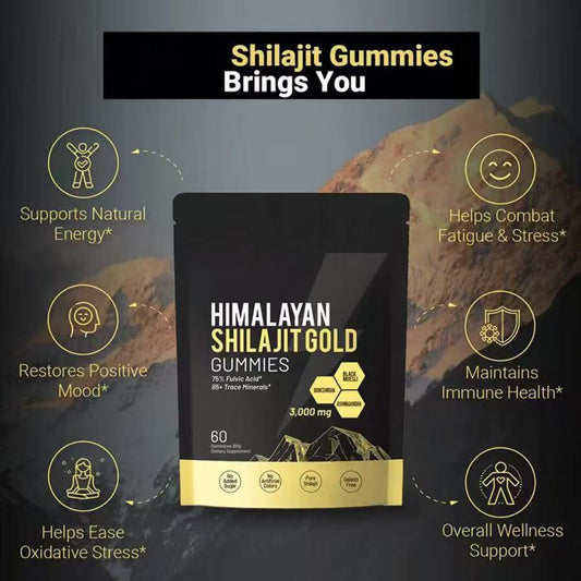 Shilajit Gummies 60 Capsules