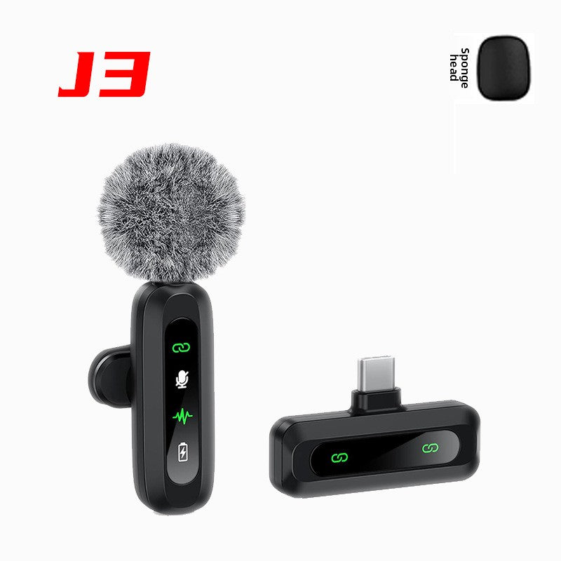 Mini Wireless Clip-on Microphone for Phone Recording