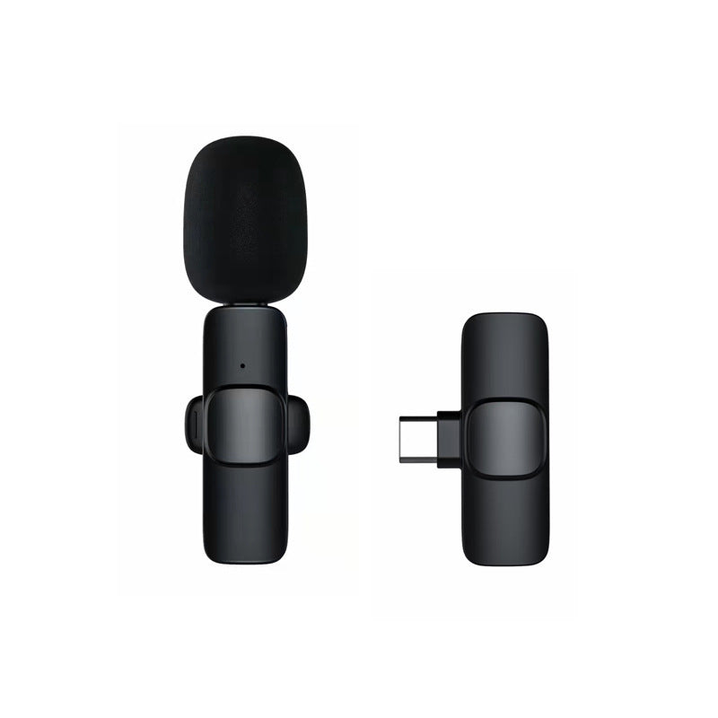 Mini Wireless Clip-on Microphone for Phone Recording